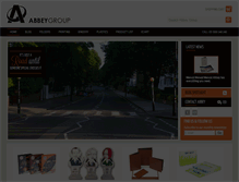 Tablet Screenshot of abbeygroup.com.au